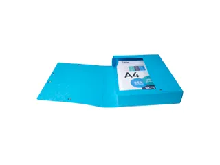 Klasseerdoos glansk. rug 60mm A4 turk. - 3