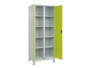 wasgoedverdeelkast,HxBxD 1950x800x500mm,vak B 400mm,cilinderslot - 2