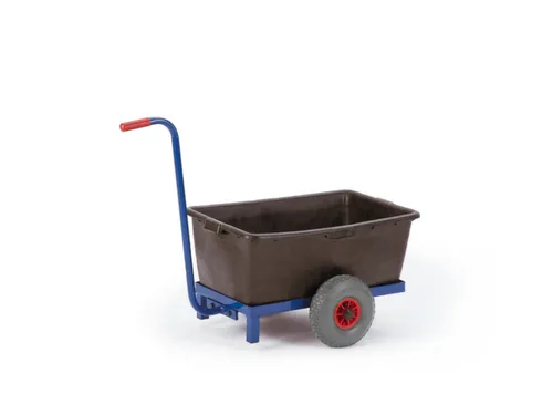 rolplateau met duwstang,draagverm. 200kg,laadvl. LxB 670x370mm