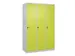 locker voor scheiding van kleding,HxBxD 1850x1200x500mm,3vak