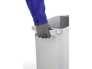 Rechthoekige Afvalbak Durabin 60 Liter Wit - 4