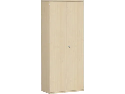 kantoorkast,HxBxD 1920x800x430mm,decor romp wit,decor front esdoorn