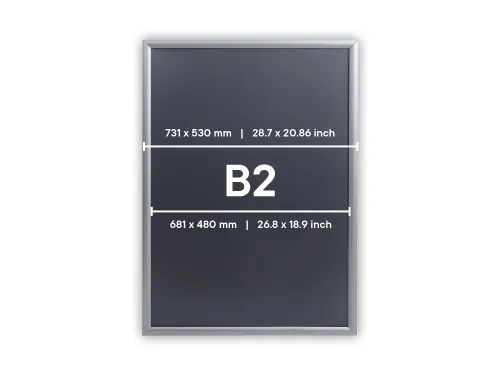 Kliklijst Europel Economy B2 zilver