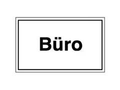 aanwijzingsbord,kantoor,PVC,om te verlijmen,HxB 150x250mm