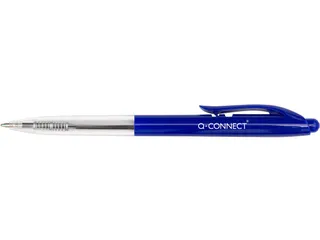 Q-CONNECT balpen The Clicker medium blauw 20 stuks - 2