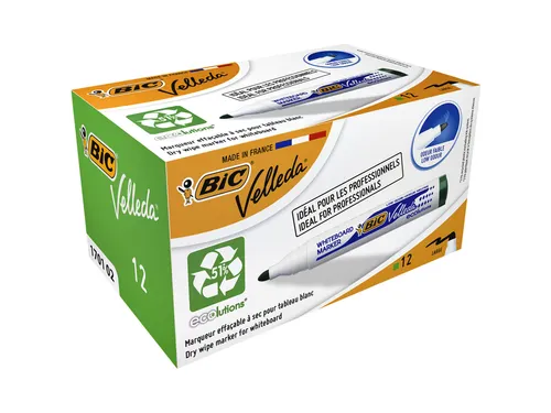 Viltstift Bic Velleda 1701 whiteboard rond large groen