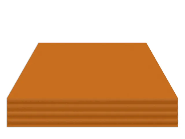 Fotokarton Kangaro 50x70cm 300gr oranje pak 25 vel