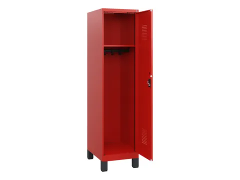 schoollocker,HxBxD 1630x400x500mm,1vak,vak B 400mm,cil.-slot,voeten