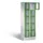 Lockerkast 1800x610x500mm 2x5 vakken Cilinderslot, Sokkel, RAL6011