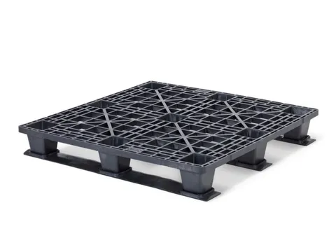 Kunststof Pallet Pe Hxlxb 165X1200X1200Mm Draagverm. 2500Kg 3Sleden