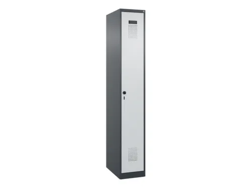 locker voor scheiding van kleding,HxBxD 1850x300x500mm,1vak
