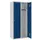 lockerkast,HxBxD 1800x800x500mm,2vak,draaigrendel,sokkel,romp RAL7035