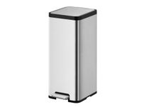 Ecomaid pedaalemmer 30 Liter Mat RVS