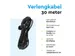 Verlengkabel BRASQ 30m zwart