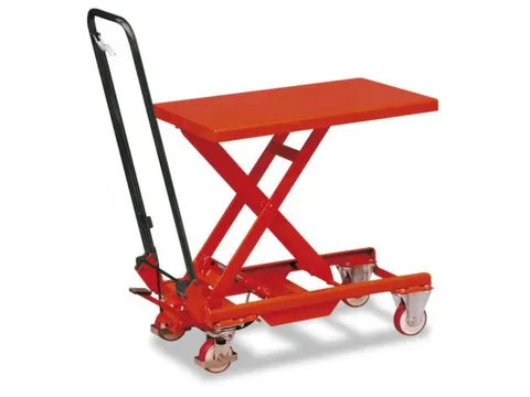 Schaarhefwagen 150kg Hefbereik 265-755mm Met Enkele Schaar Klapbeugel