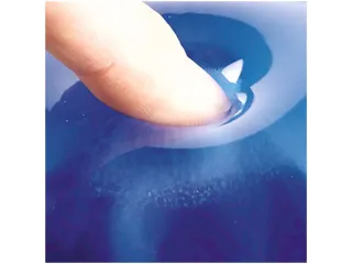 Polssteun toetsenbord Fellowes Crystals gel transparant blauw - 3