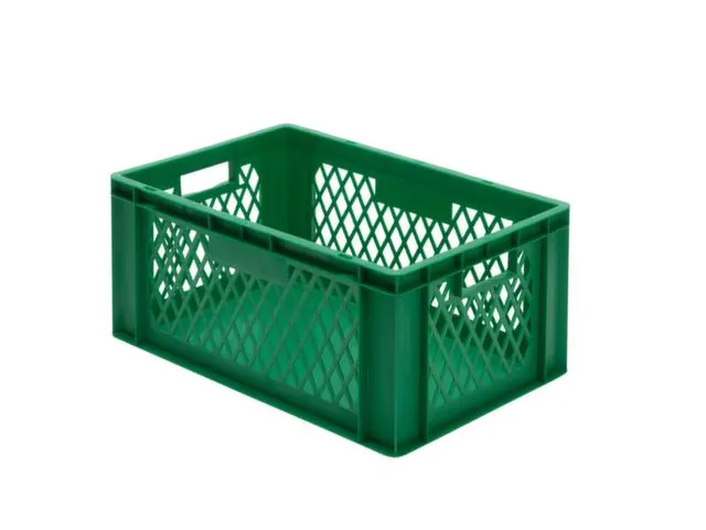 Euronorm-Stapelbak 51l H X L X B 270x600x400mm Groen