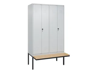 locker voor scheiding van kleding,HxBxD 2120x1200x815mm,4vak - 1