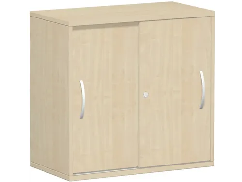 kantoor-schuifdeurkast HxBxD 798x800x425mm hout esdoorn 2 OH