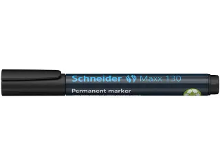 Viltstift Schneider Maxx 130 Rond Zwart 1-3mm - 3