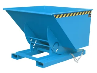 kiepbak,HxLxB 1070x1420x1560mm,1m³,draagverm. 1000kg,RAL 5012 - 2