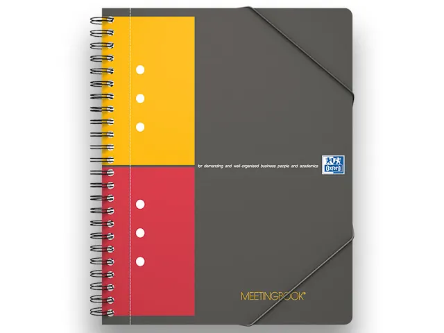 Oxford Schrift International Meetingbook A5 Geruit