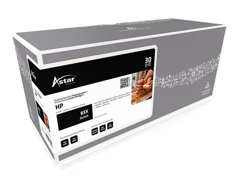 As20174 Astar Hp 83X Lj Pro Cartridge Zwart Rebuilt 2200Pag Chip