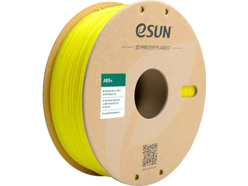 eSUN 3D printer Filament ABS+ 1,75mm Geel 1kg