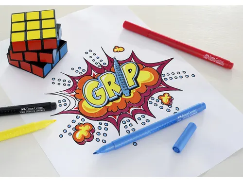 viltstiften Faber-Castell GRIP Colour etui 20 stuks