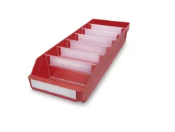 Stellingbakken Pp Hxbxd 95X180X500Mm Rood