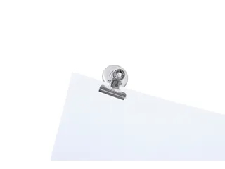 Papierklem MAUL Bulldog met magneet 30mm capaciteit 10mm zilver - 9