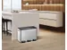 Essential splitted Recycler Pedaalemmer 3x10 Liter Mat RVS