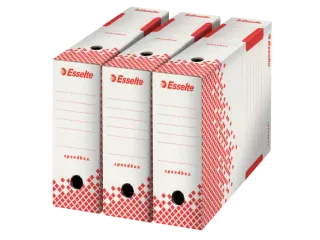 Esselte Speedbox archiefdoos 100x250x350mm Wit - 1