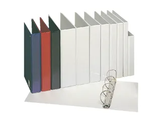 Presentatie Ringband 4 rings A4 16mm D-mech Deluxe Panorama Wit - 3