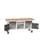 werkbank,HxBxD 830x1750x600mm,multiplexblad,uitrusting: 2laden,2kasten