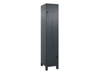 Z-garderobekast,HxBxD 1950x400x500mm,vak B 200/400mm,draaigrendel - 1
