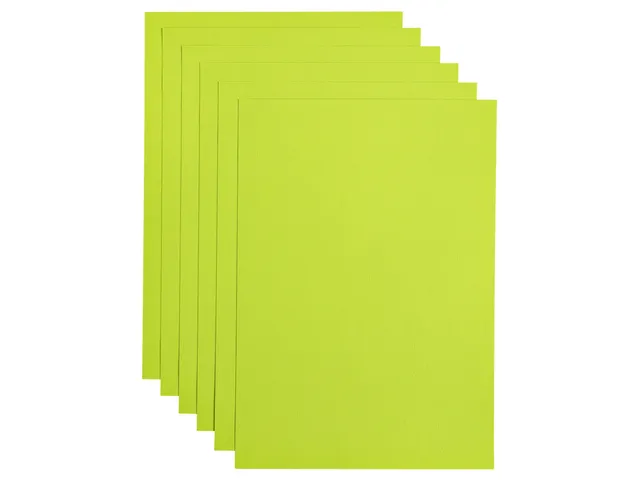 Kopieerpapier Papicolor A4 200gr 6 vel appelgroen