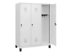 schoollocker,HxBxD 1630x1200x500mm,3vak,vak B 400mm,draaigrendel