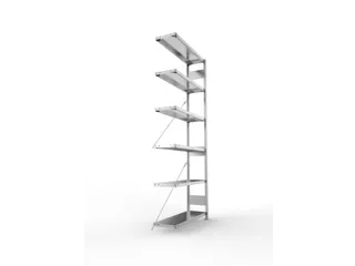 systeemstelling,aanbouwveld,CLIP,HxBxD 2500x1006x336mm,vakl. 150kg - 5
