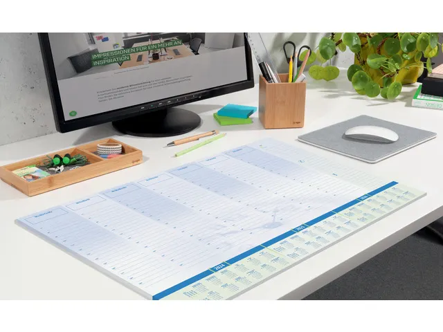 Sous-mains design Sigel Time 59,5x41cm 30 feuilles