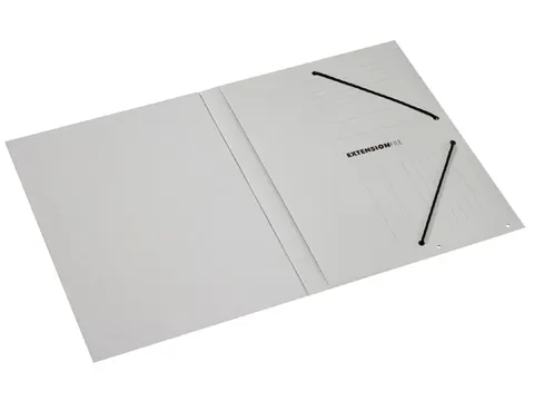 Dossiermap Jalema Extension met clip 310x220mm grijs