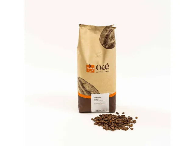 OKE Koffie Koffiebonen Espresso Select zak van 1 kg