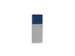 cache de banque d'accueil,p. table de bureau,MP-gris clair,BN6016-bleu