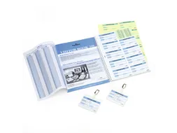 Visitors book 300 refill Assorti