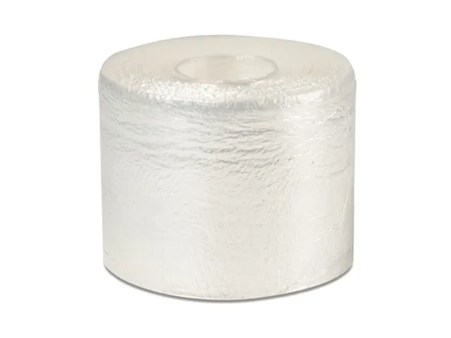 Voorgerekte Handrekfilm 10µm 85mmx300m 40% rek Transparant 30 Rol