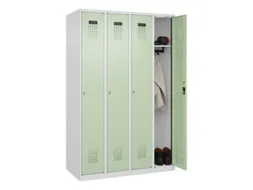 locker,HxBxD 1850x1200x500mm,4vak,vak B 300mm,cil.-slot