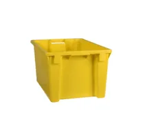 Draaistapelbak Pp 300x600x400mm 50l Geel