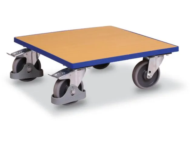 Dolly 400kg Laadvlak 500x500mm Houten Plaat Ral5010