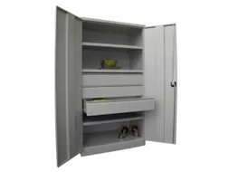 Materiaalkast Staal 1950x1040x630mm Zonder Scheidingswand 3legborden
