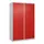 locker voor scheiding van kleding,HxBxD 1850x1200x500mm,4vak